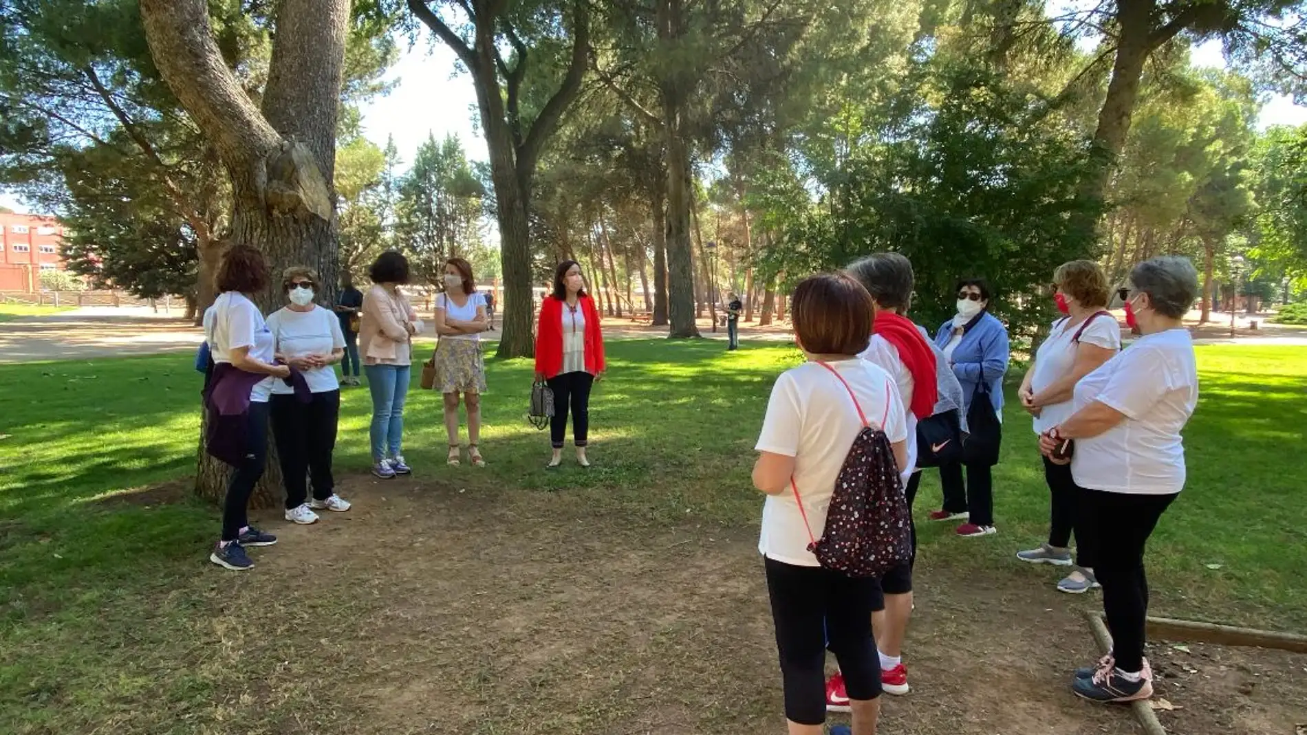Clausurado en el Parque Alces el Programa Hábitos Saludables al aire libre del Centro de Mayores