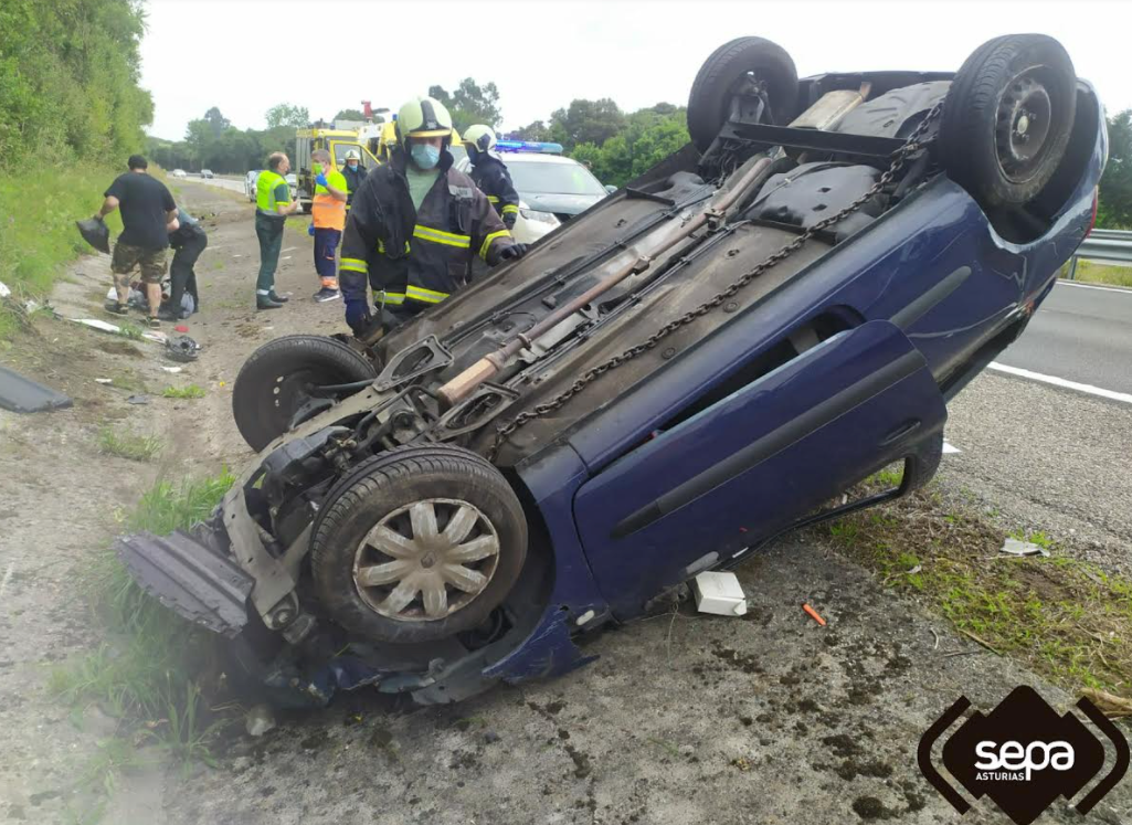 Herida una mujer tras sufrir un accidente de tráfico en Llanes Herida una mujer tras sufrir un accidente de tráfico en Llanes