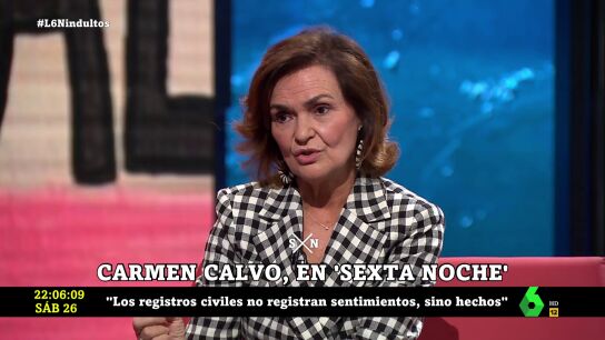 Carmen Calvo en laSexta Noche