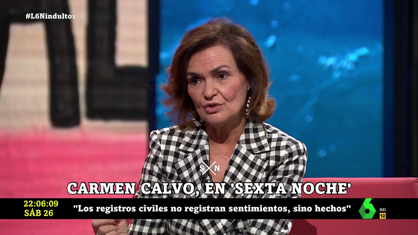Carmen Calvo en laSexta Noche Carmen Calvo en laSexta Noche