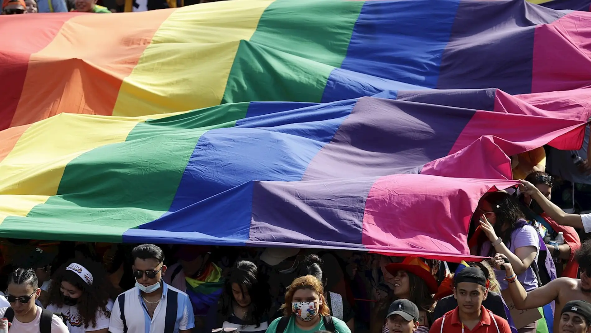 Una manifestación del Día del Orgullo Gay