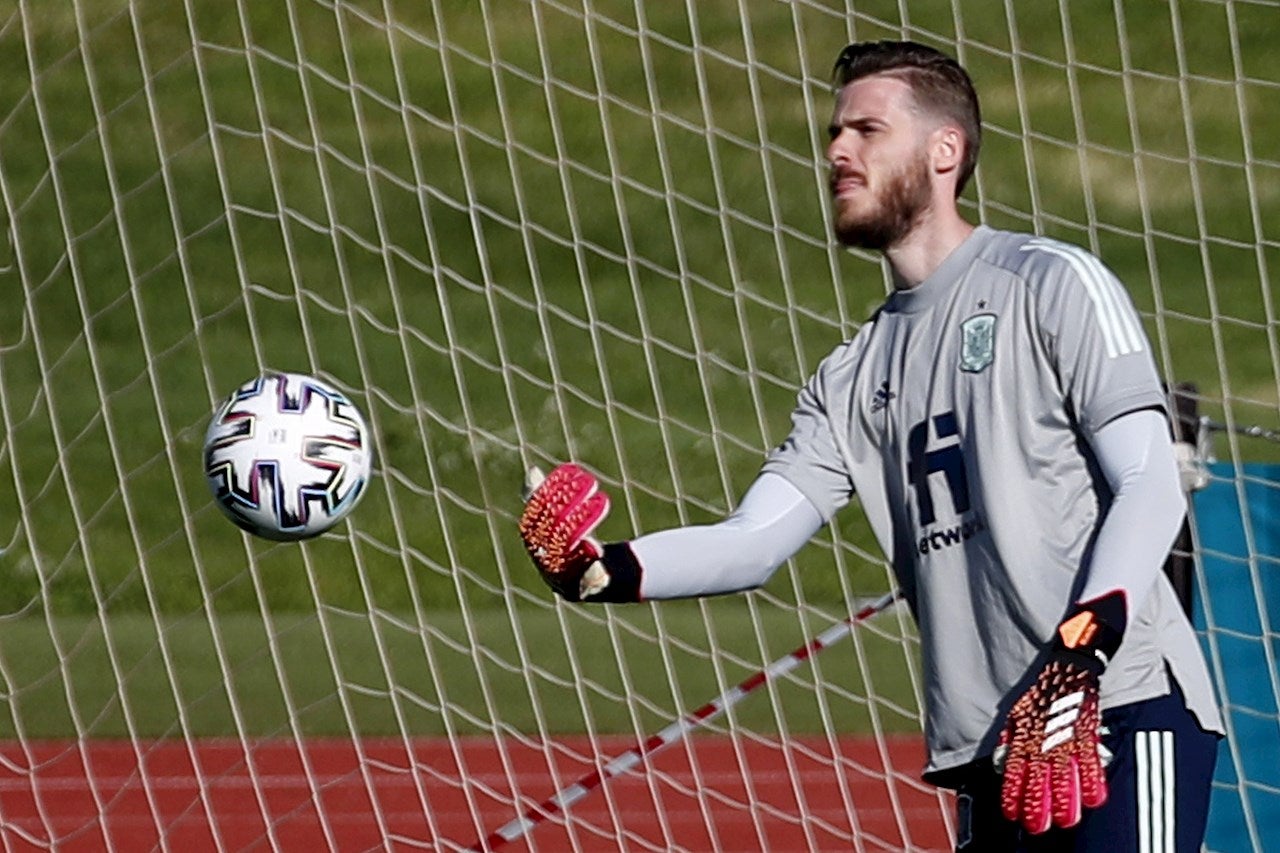 David de Gea se retira del entrenamiento con la Selección por una posible lesión David de Gea se retira del entrenamiento con la Selección por una posible lesión