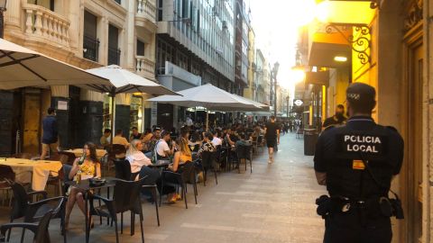 Aspecto de las zonas de ocio controladas por los agentes 