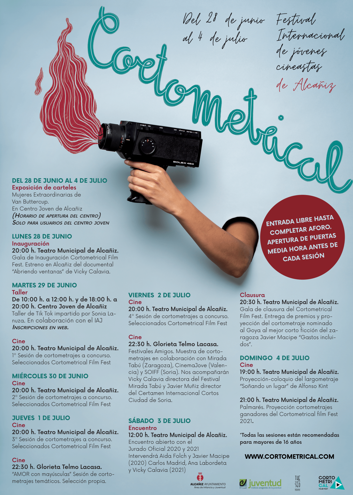 Alcañiz proyecta los mejores cortos juveniles de hasta 7 países Alcañiz proyecta los mejores cortos juveniles de hasta 7 países