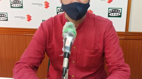 Ignacio Garc&iacute;a, en los estudios de Onda Cero Ciudad Real