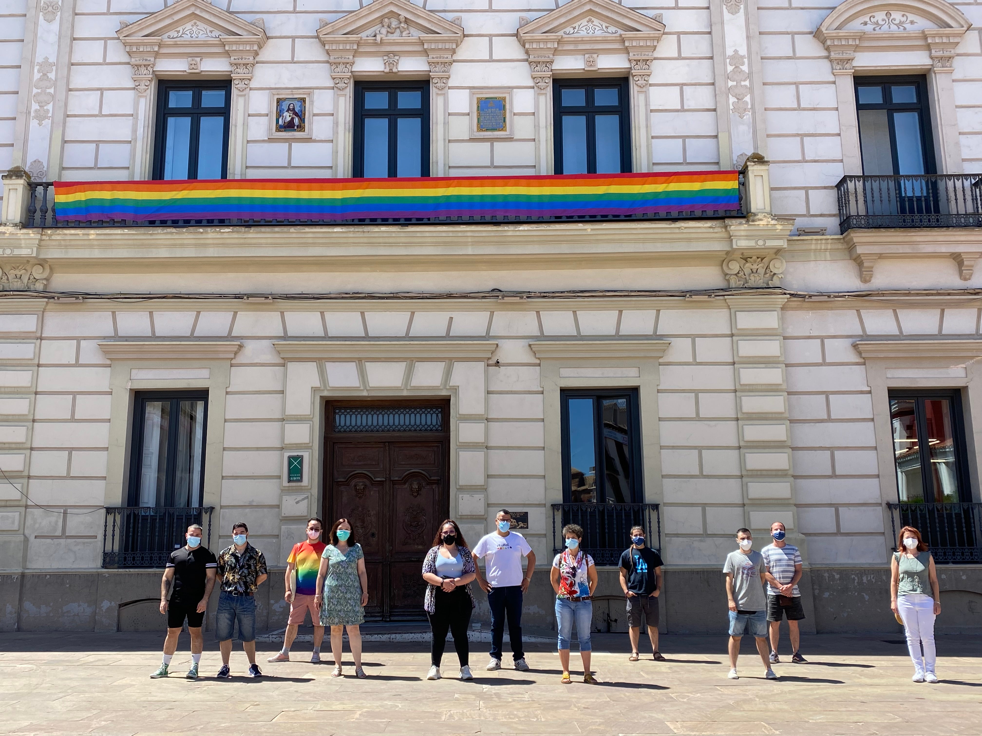 El Ayuntamiento de Alcázar se suma a las reivindicaciones con motivo del Día del Orgullo LGTBI El Ayuntamiento de Alcázar se suma a las reivindicaciones con motivo del Día del Orgullo LGTBI