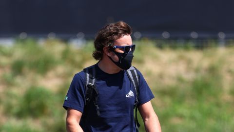 Fernando Alonso, en el Gran Premio de Estiria