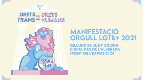 Manifestaci&oacute; orgull LGTB+