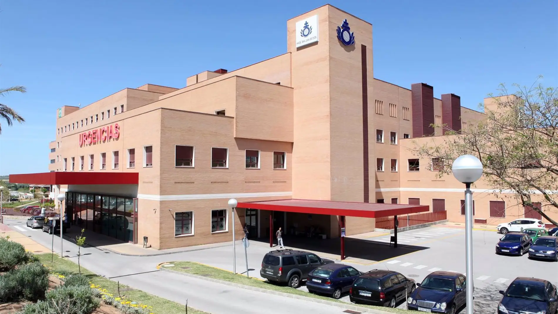 Imagen del hospital San Juan de Dios donde se encuentra ingresada la mujer de 55 años
