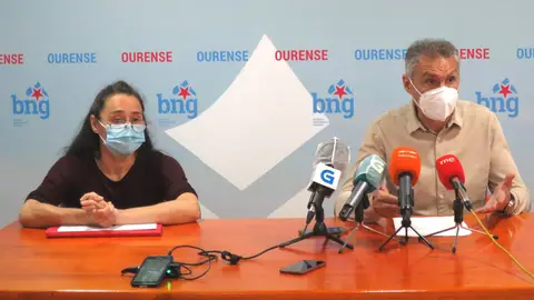 O BNG leva a pleno a subida da luz e os anegamentos na zona histórica Ruth reza e Luis Seara