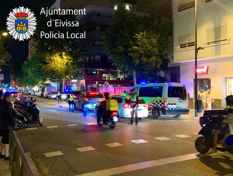 Detenido un joven en Ibiza por golpear a otro con una cadena en una pelea Detenido un joven en Ibiza por golpear a otro con una cadena en una pelea