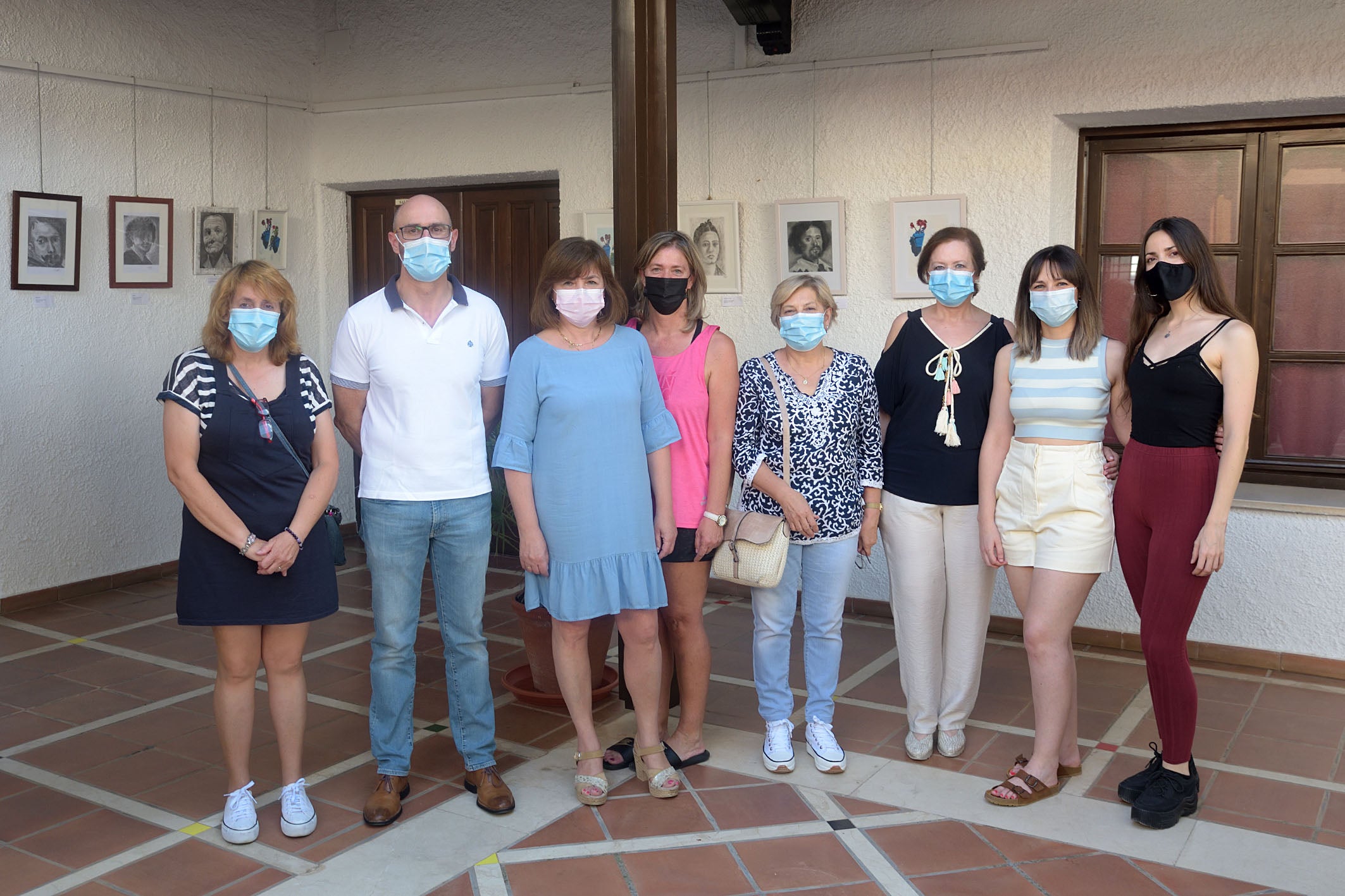 El taller de pintura de la UP expone en la Casa de Medrano El taller de pintura de la UP expone en la Casa de Medrano