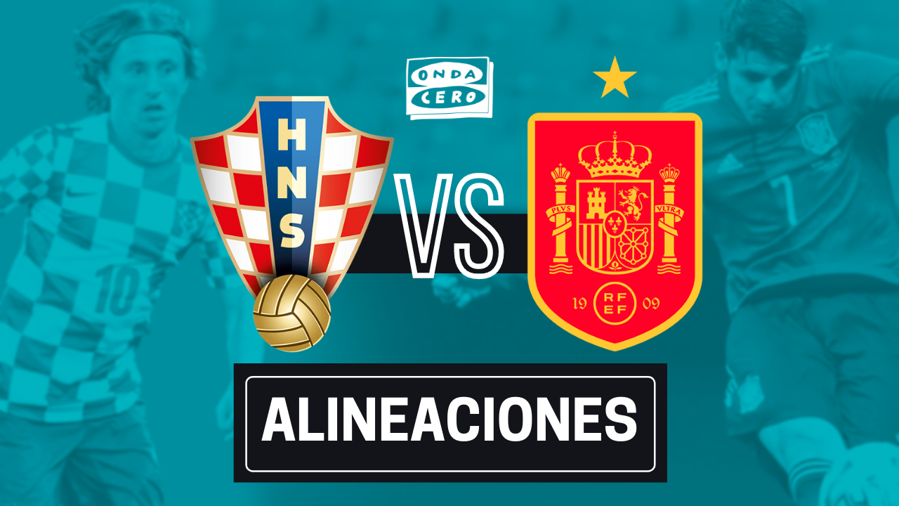 Alineación confirmada de España hoy ante Croacia en el partido de la Eurocopa Alineación confirmada de España hoy ante Croacia en el partido de la Eurocopa