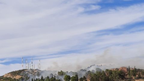 Incendio de La Atalaya del pasado domingo Incendio de La Atalaya del pasado domingo