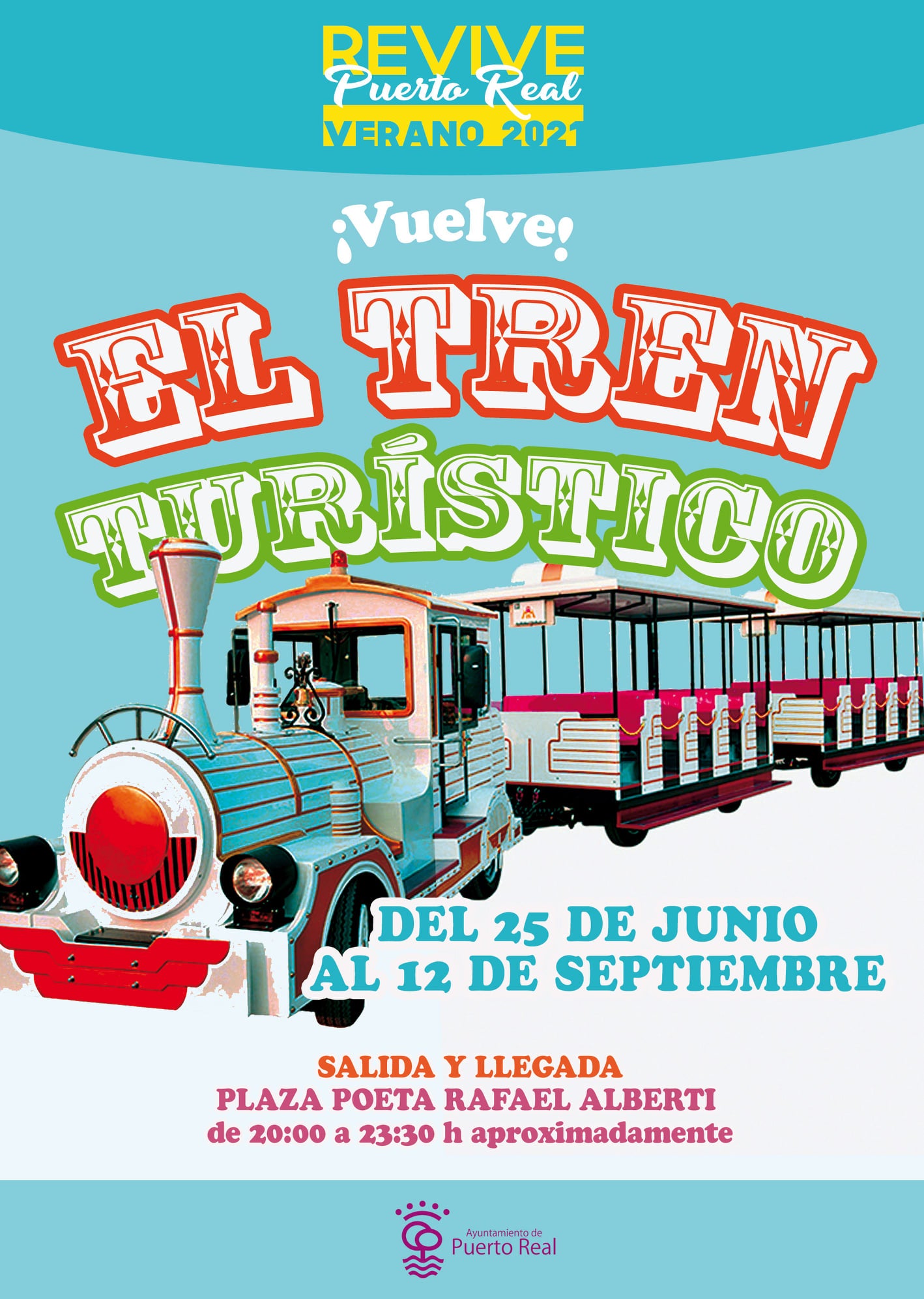 Vuelve un año más el tren turístico de Puerto Real Vuelve un año más el tren turístico de Puerto Real