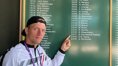 Alejandro Davidovich en Wimbledon Tenis