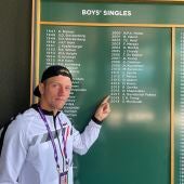 Alejandro Davidovich en Wimbledon