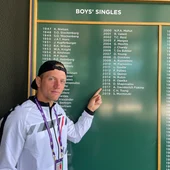 Alejandro Davidovich en Wimbledon Alejandro Davidovich en Wimbledon