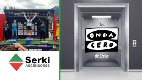 Ariadna Ródenas, protagonista de 'Sube con Ascensores Serki'. Ariadna Ródenas, protagonista de 'Sube con Ascensores Serki'.