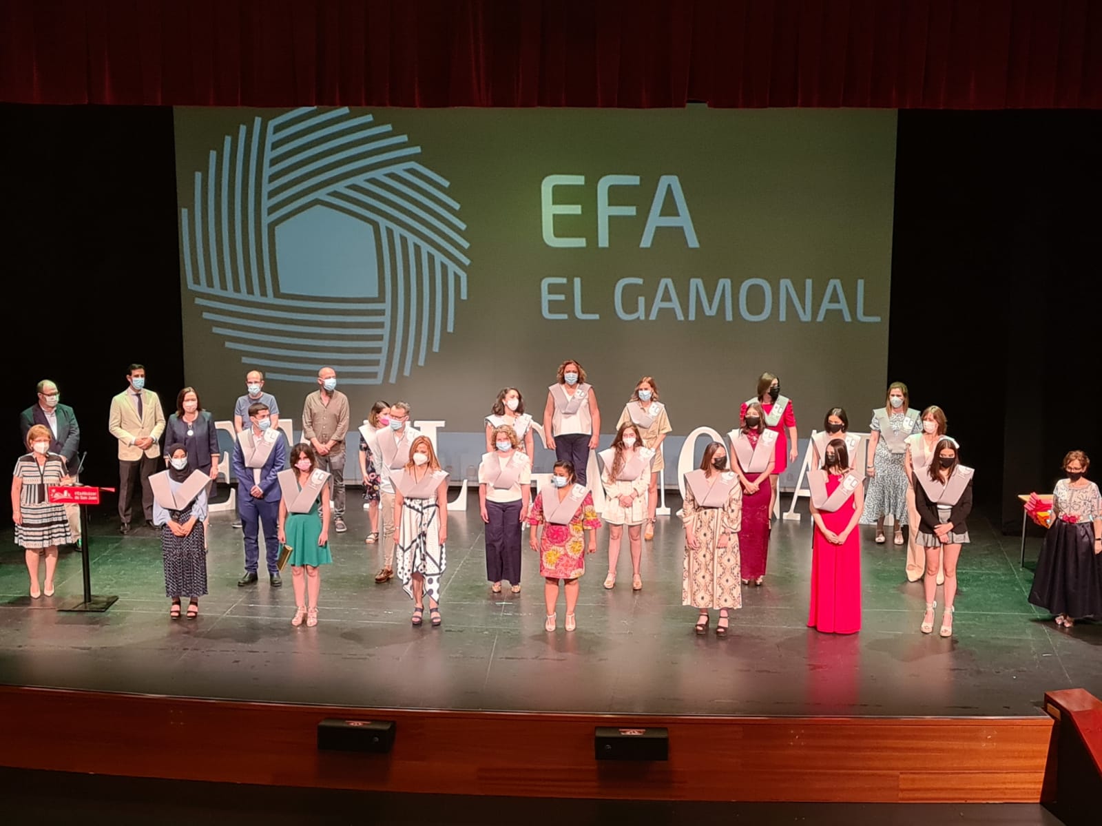 La EFA El Gamonal celebra el final de curso con un acto de graduación La EFA El Gamonal celebra el final de curso con un acto de graduación