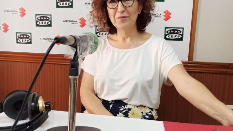 Laura Arriaga en los estudios de Onda Cero Ciudad Real Laura Arriaga en los estudios de Onda Cero Ciudad Real