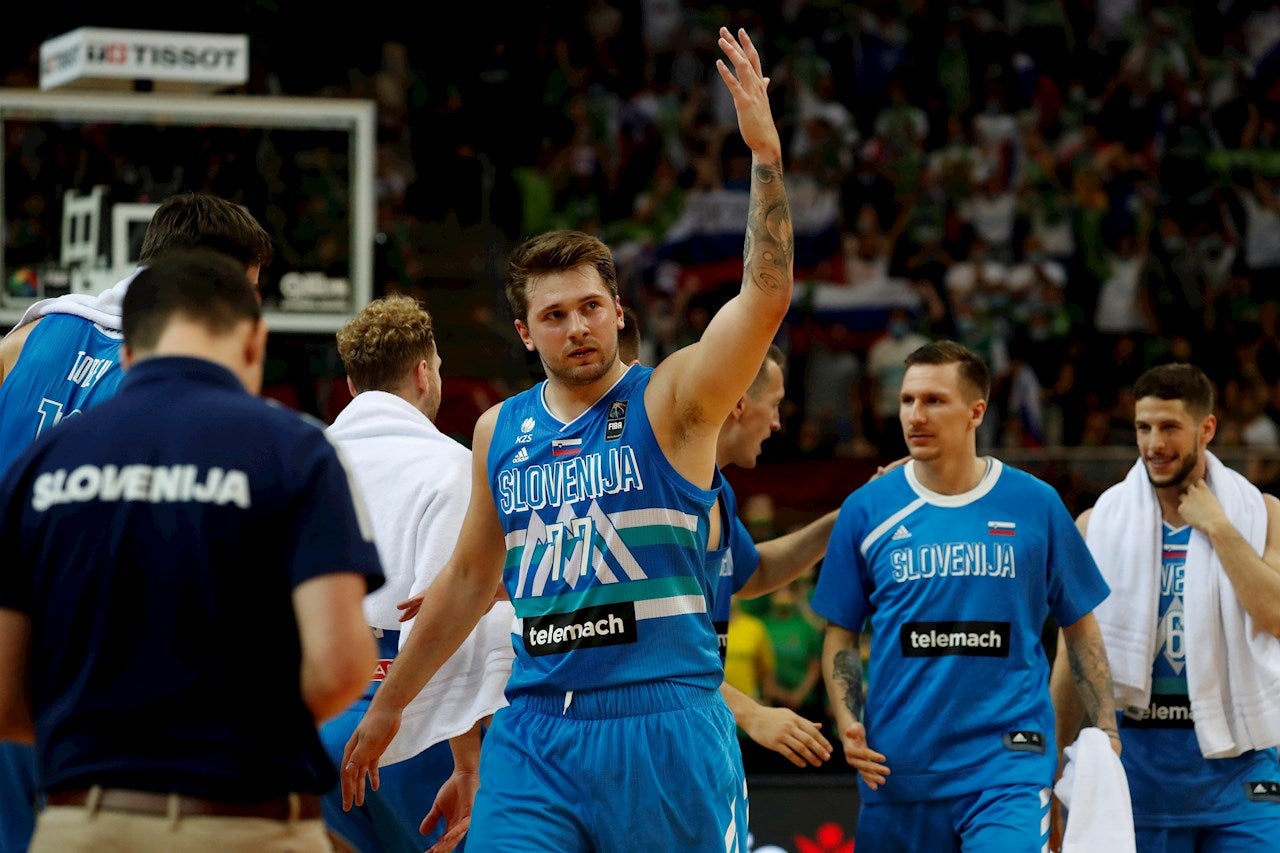 Doncic mete a Eslovenia en los Juegos y se cita con España Doncic mete a Eslovenia en los Juegos y se cita con España