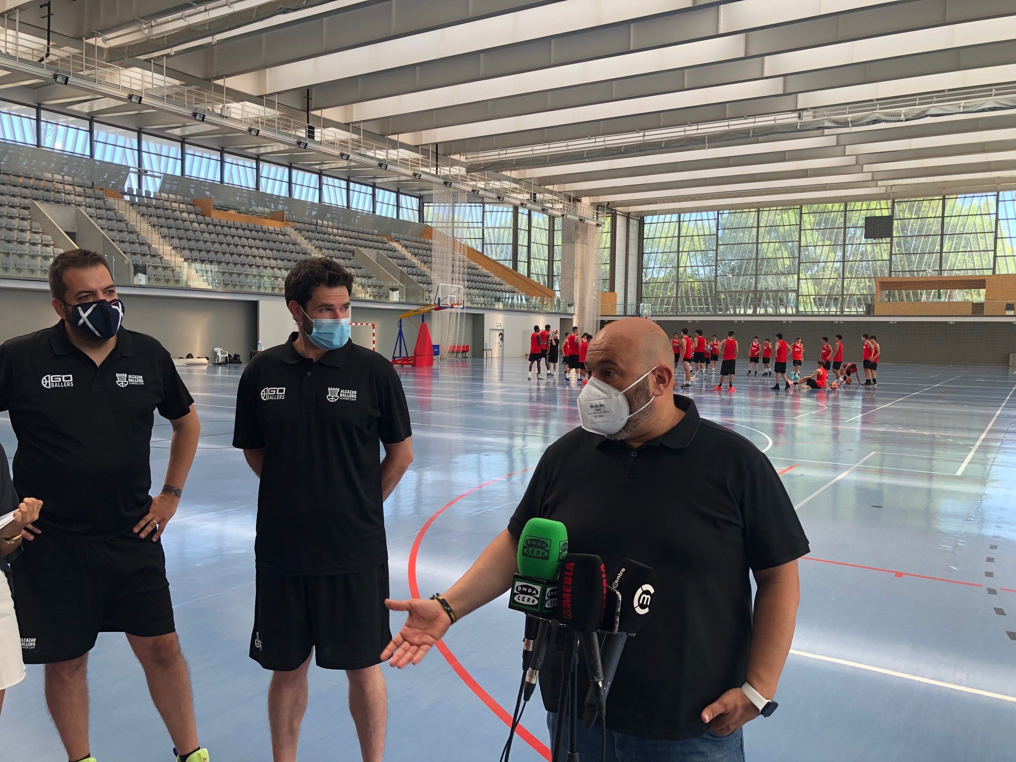 Inaugurado el I Campus Internacional de Baloncesto en Alcázar Inaugurado el I Campus Internacional de Baloncesto en Alcázar