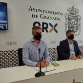 Cesar Díaz y Francisco Fuentes del PP Granada