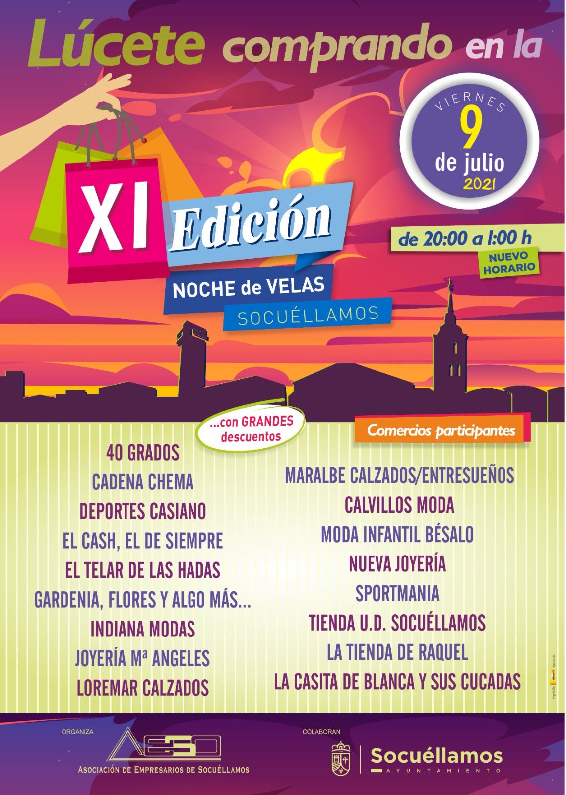 Socuéllamos celebra su `XI Noche de Velas´ Socuéllamos celebra su `XI Noche de Velas´
