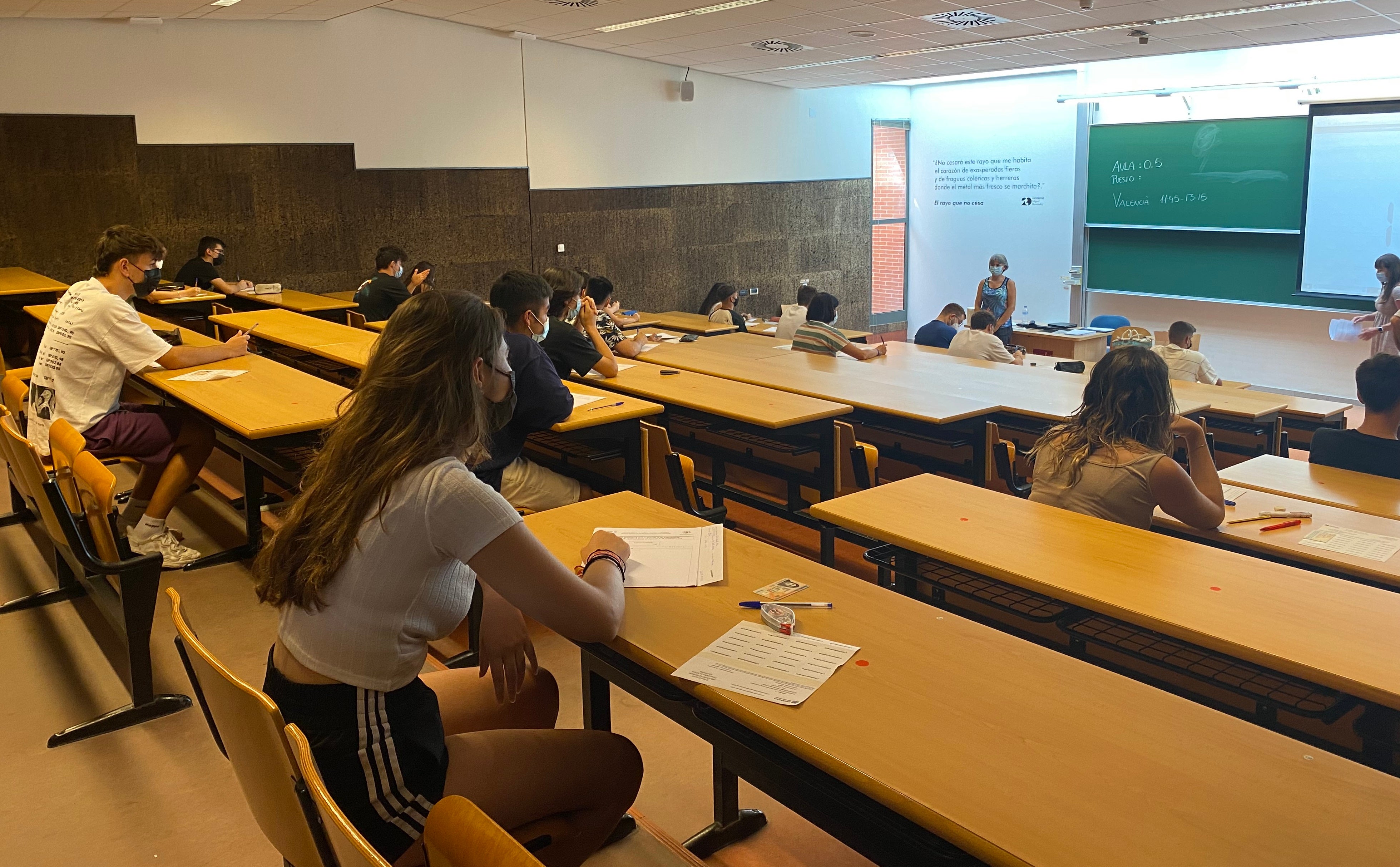 La UMH de Elche acogerá 763 alumnos para realizar las Pruebas de Acceso a la Universidad La UMH de Elche acogerá 763 alumnos para realizar las Pruebas de Acceso a la Universidad