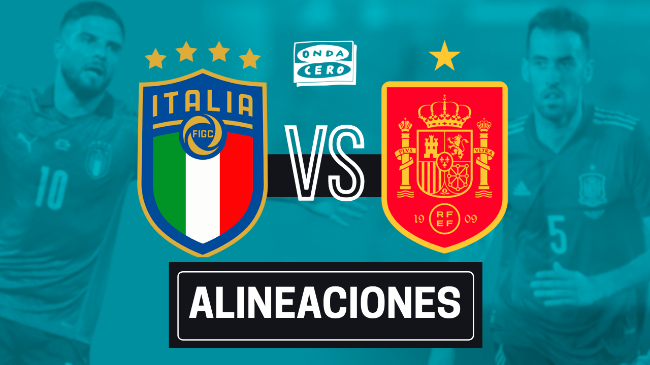 Alineación confirmada de España hoy ante Italia en el partido de la Eurocopa Alineación confirmada de España hoy ante Italia en el partido de la Eurocopa
