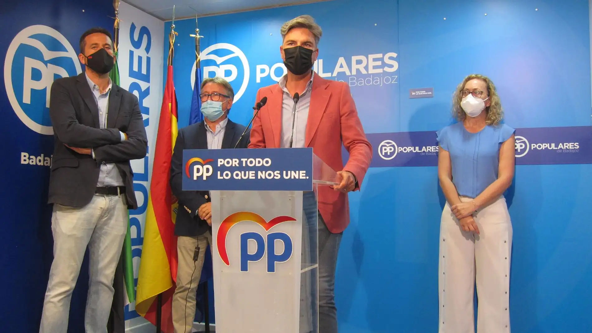 El PP reivindica al Gobierno de España que reponga los vuelos declarados OSP en el Aeropuerto de Badajoz
