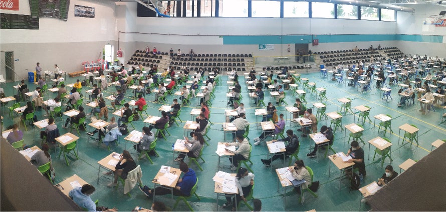Una veintena de estudiantes se examinarán de la EBAU en el HUCA Una veintena de estudiantes se examinarán de la EBAU en el HUCA