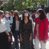 Arrimadas junto a la alcaldesa Masías