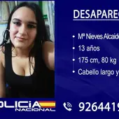 Se busca a una menor de 13 años desaparecida de Puertollano Se busca a una menor de 13 años desaparecida de Puertollano