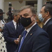 Francisco Fuentes, Partido Popular, en el pleno de investidura del Ayuntamiento de Granada