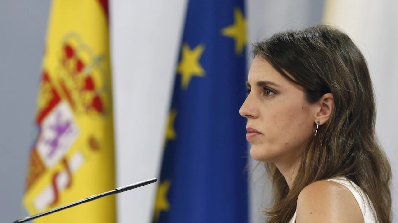La ministra de Igualdad, Irene Montero