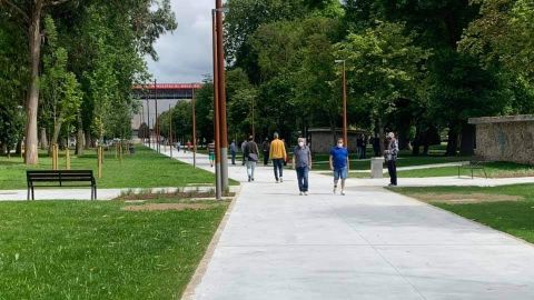 Apertura de la Avenida del Molin&oacute;n (Gij&oacute;n)
