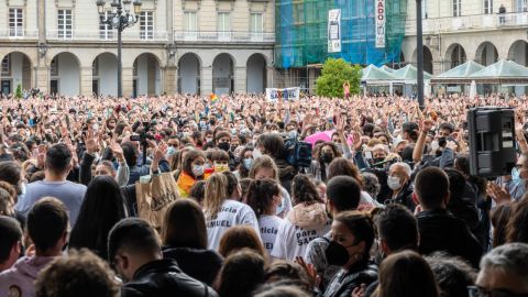 Concentración del lunes por Samuel en A Coruña