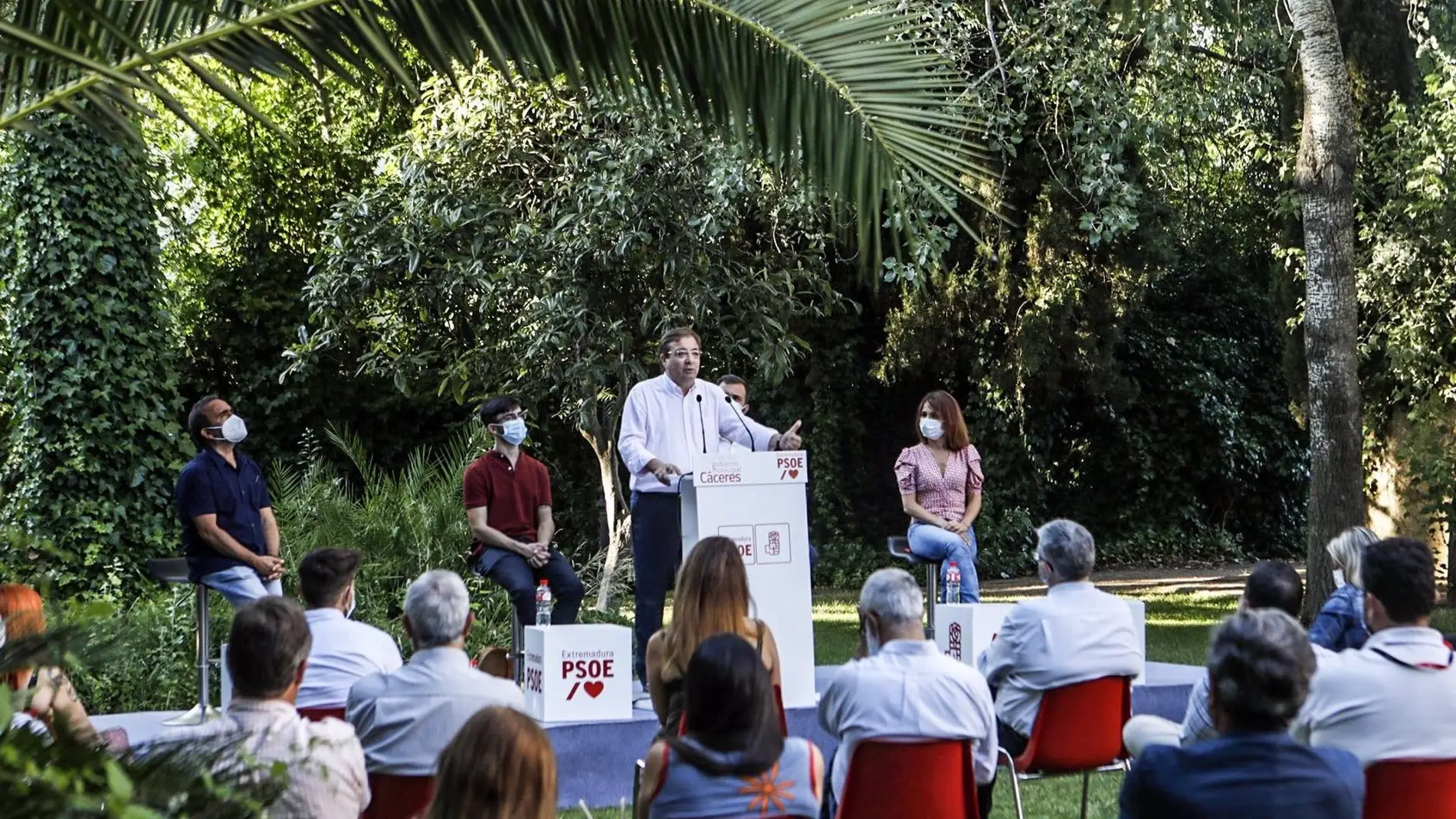Fernández Vara avanza que se construirán viviendas sociales en Cáceres con los fondos Next Generation