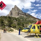 Salvan a una joven que se perdió en el Puig Campana de Finestrat