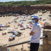 La Cala del Aceite, en Conil de la Frontera La Cala del Aceite, en Conil de la Frontera