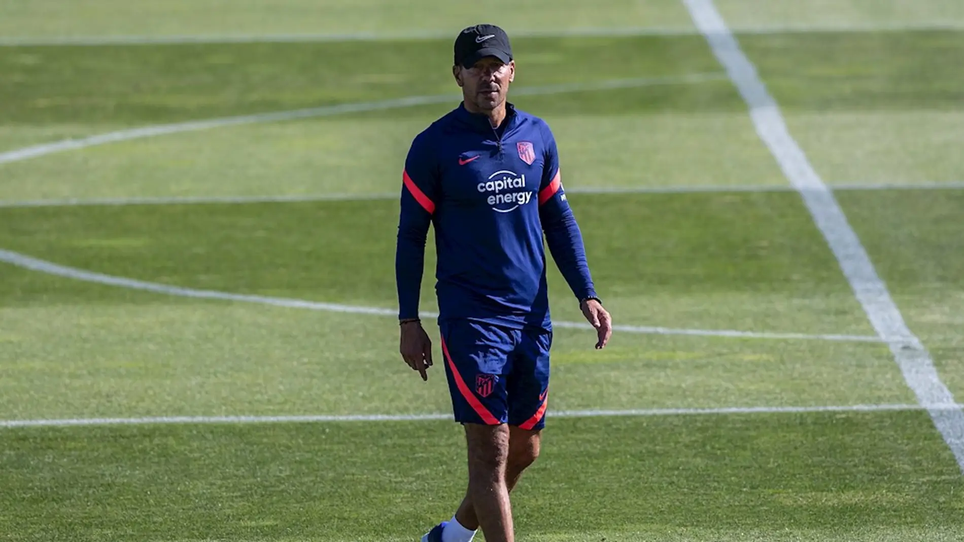 Diego Pablo Simeone, entrenador del Atlético de Madrid
