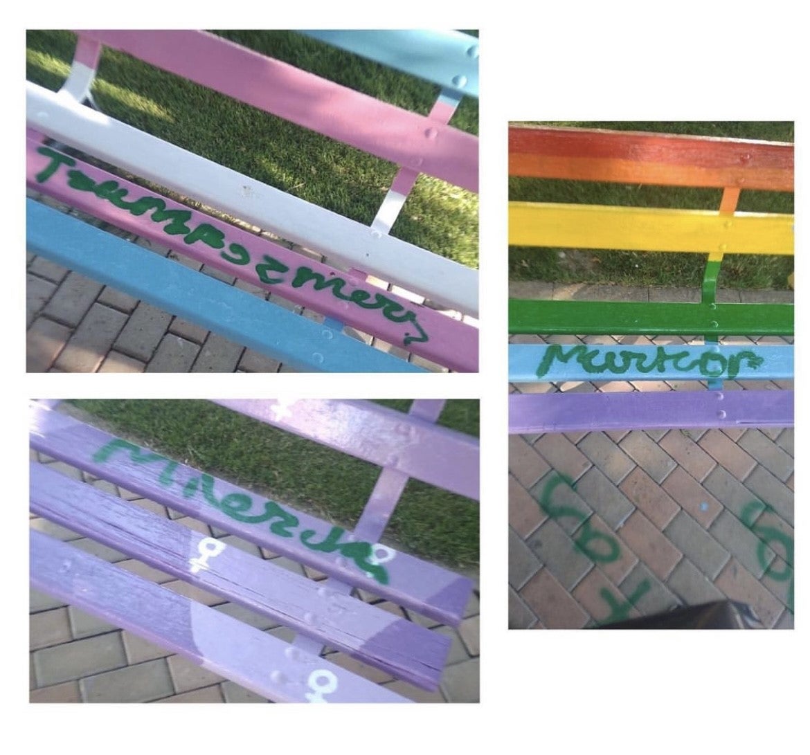 Indignación en El Bonillo tras las últimas pintadas homófobas Indignación en El Bonillo tras las últimas pintadas homófobas