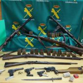 La Guardia Civil destruyó 761 armas en 2020 en Asturias