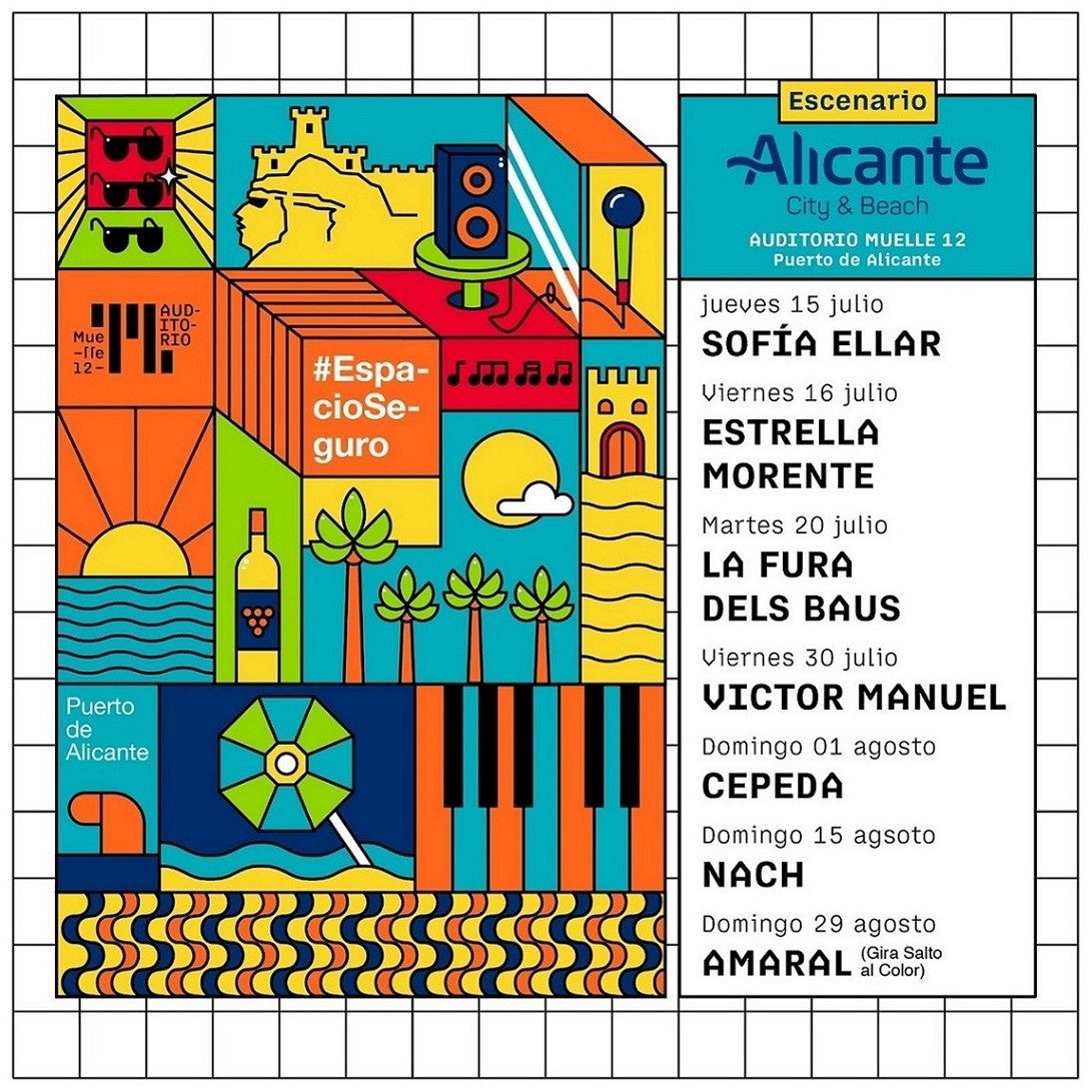 El Ayuntamiento apuesta por el turismo musical con el Escenario Alicante City & Beach de Muelle 12 El Ayuntamiento apuesta por el turismo musical con el Escenario Alicante City & Beach de Muelle 12