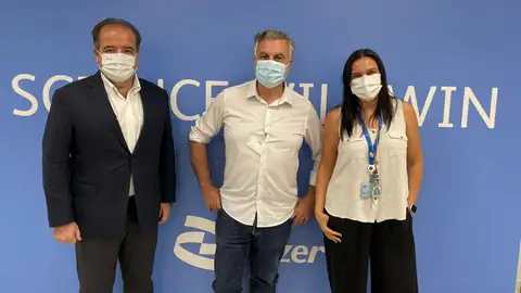 Ana Maqueda, directora de la planta de Pfizer en San Sebastián de los Reyes Ana Maqueda, directora de la planta de Pfizer en San Sebastián de los Reyes