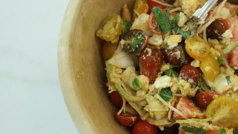 Receta de Robin Food para preparar una ensalada de tomate