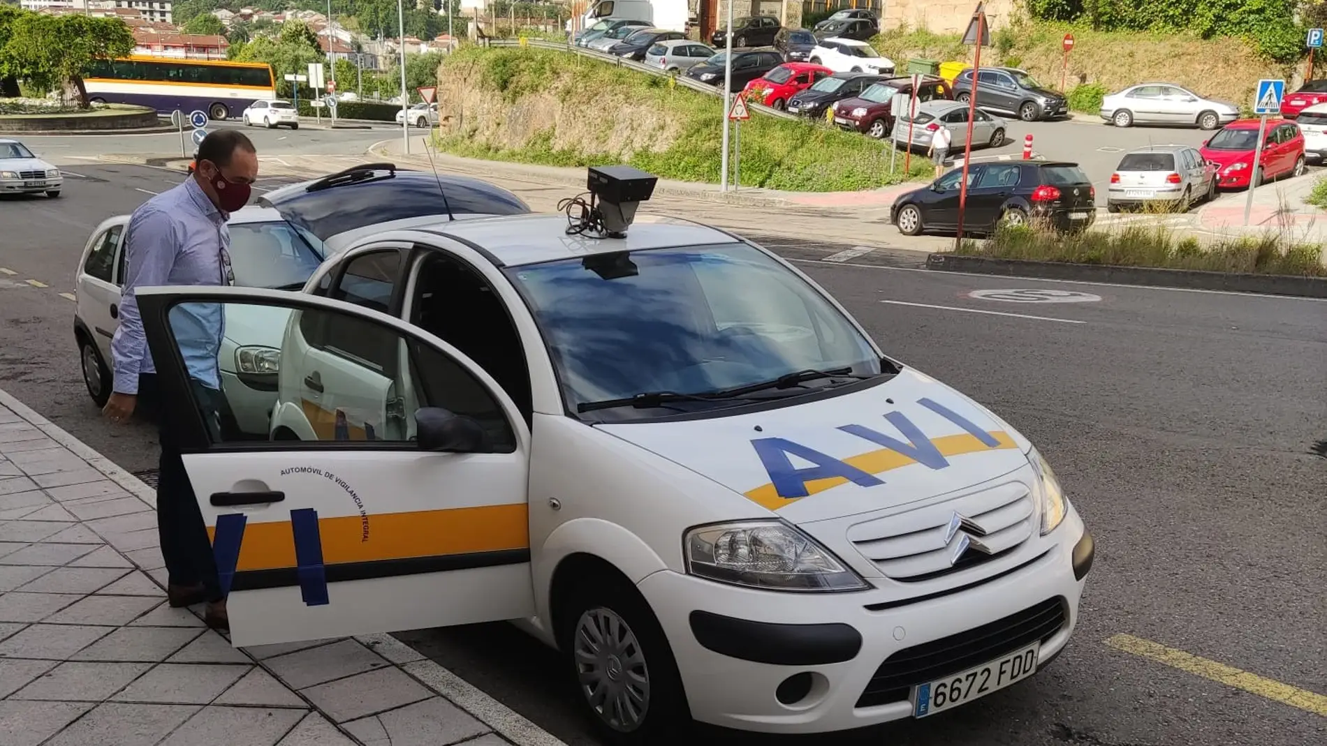O vehículo de vixilancia integral da Policía Local volve estar operativo