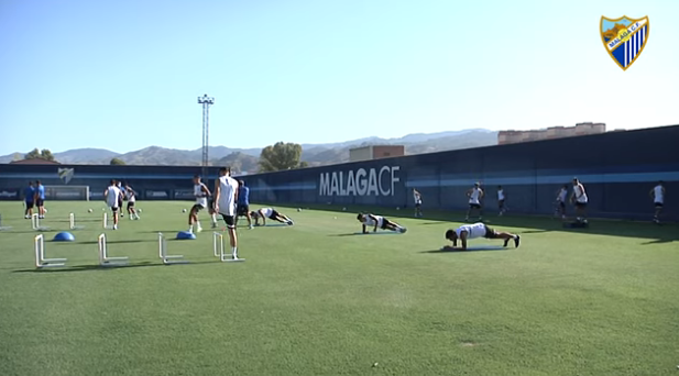 Tres jugadores del Málaga confinados en su domicilio Tres jugadores del Málaga confinados en su domicilio